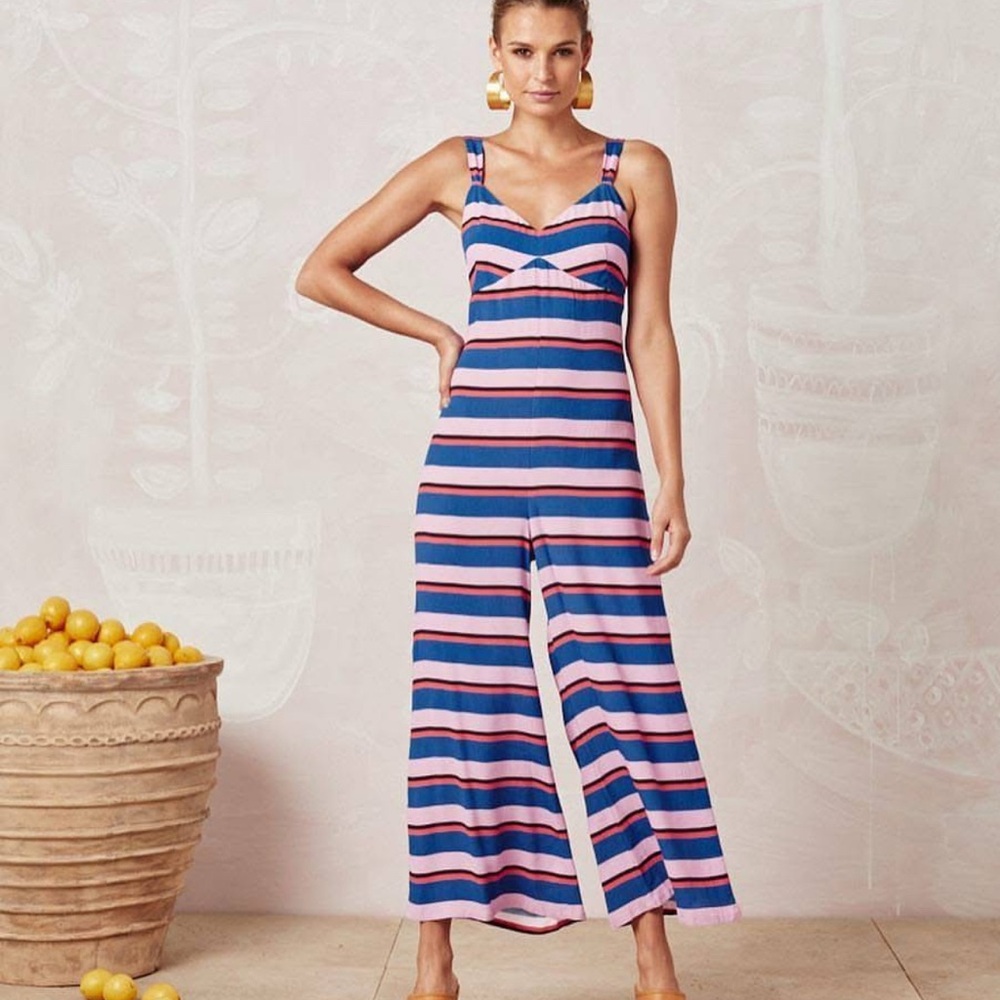 Mister Zimi Multicolor Striped Jumpsuit - Picture 2 of 6